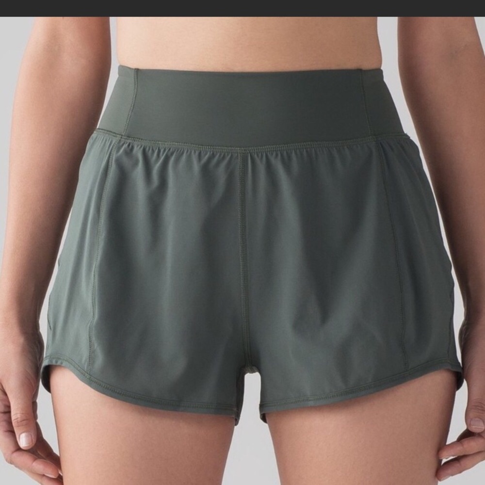 Lean In LuLu High-Waisted shorts